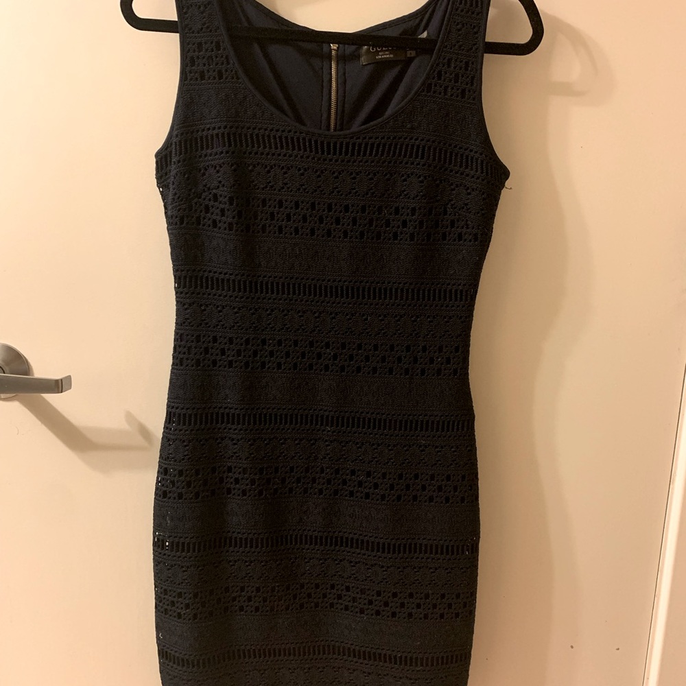 Guess, Navy Blue Dress, Size 8